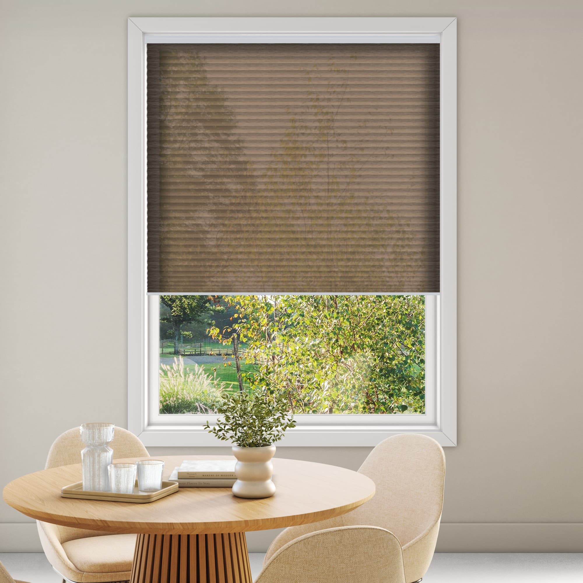 Olivite Sheer StainStop 6157 Pleated Blind