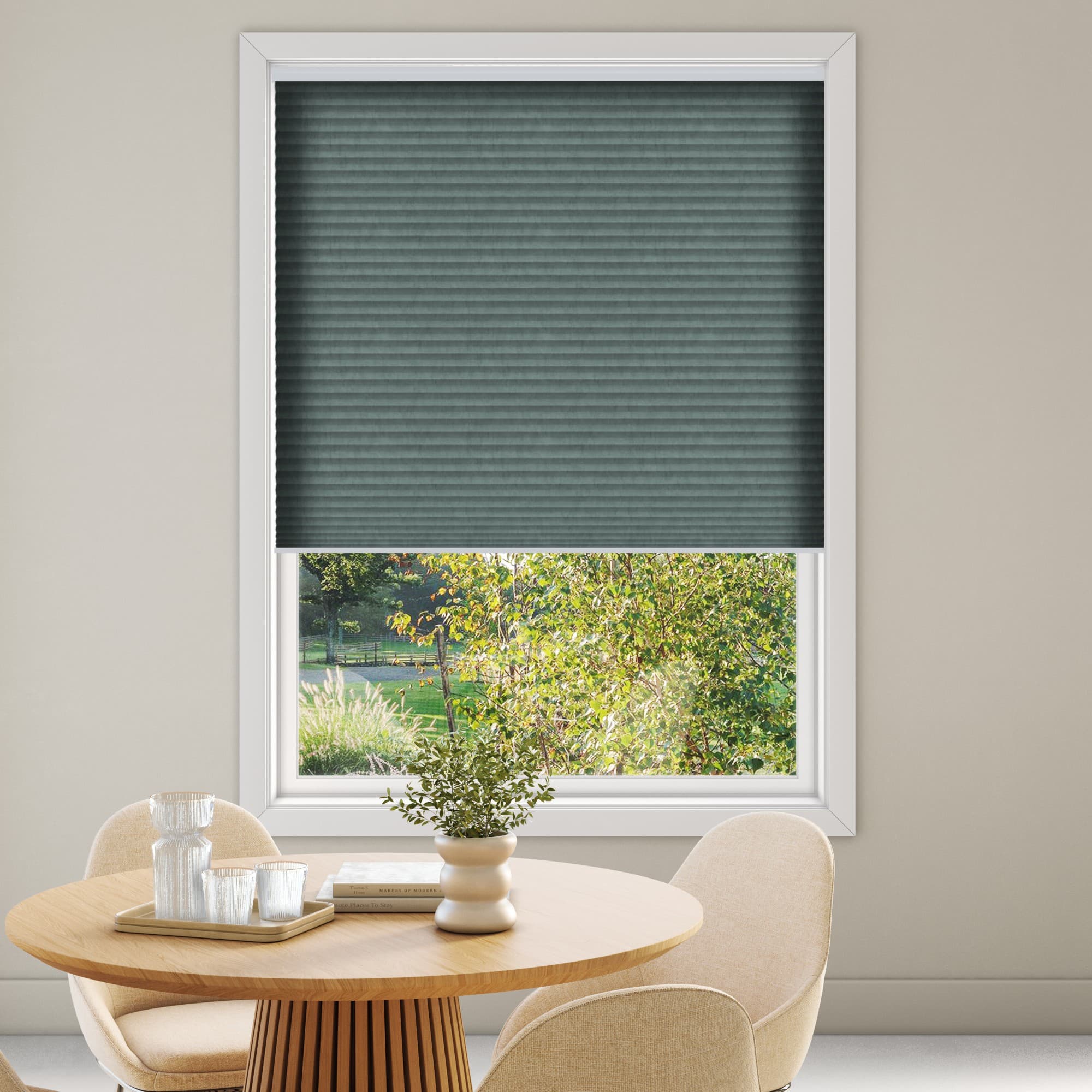 Opal Crush Topar® Plus Re-Life 1591 Pleated Blind