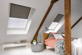 Luxaflex® Dag & Natt gardin - två gardiner i en