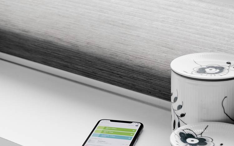 Smarta hem produkter: PowerView® App och smart gardin i fönstret